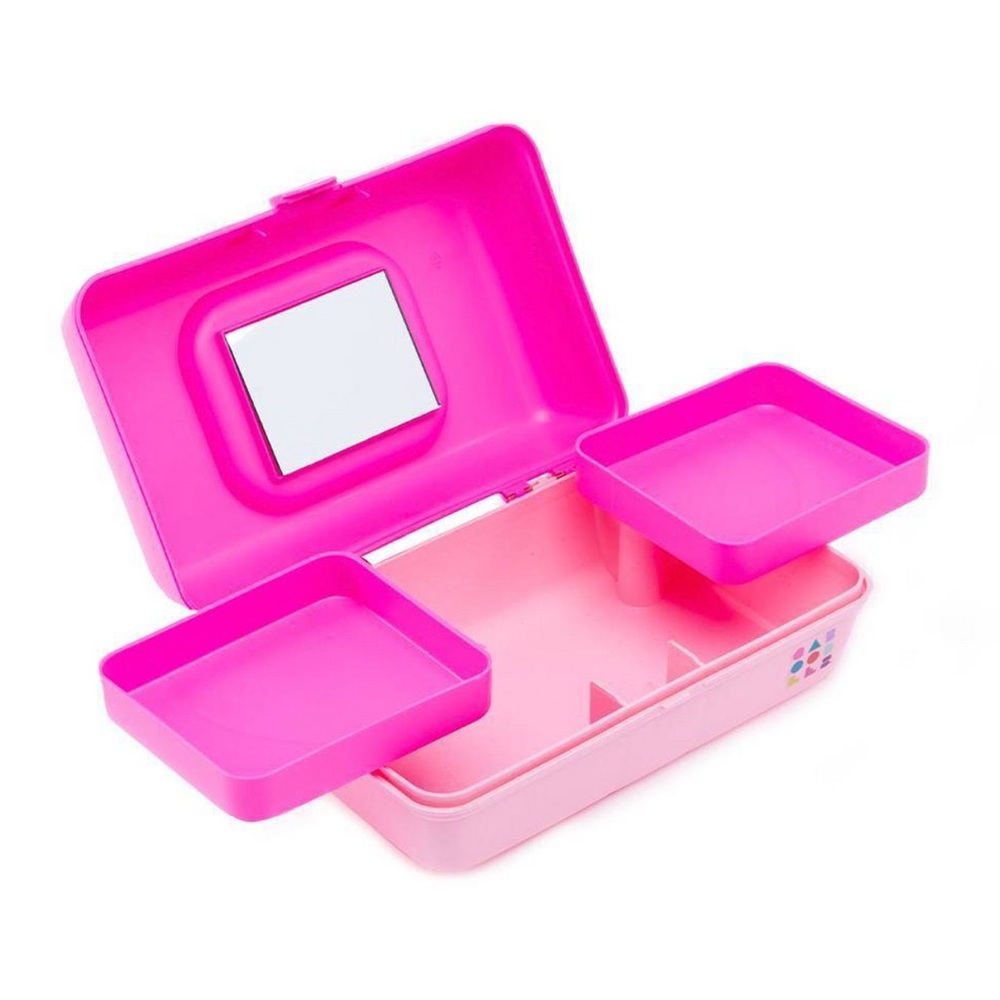 NWT Caboodles Pretty In Petite Two-Tone Pink Organizer